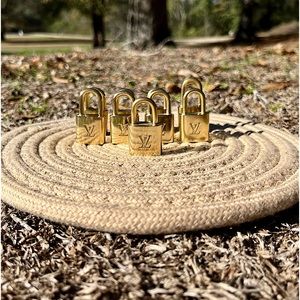Louis Vuitton Gold Padlocks